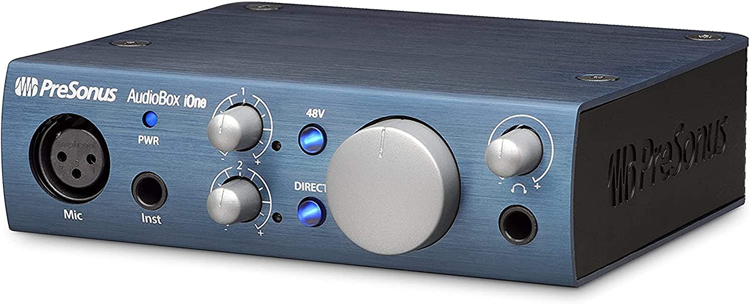 Amazon.com: PreSonus AudioBox iOne 2x2 USB/iPad Audio Interface